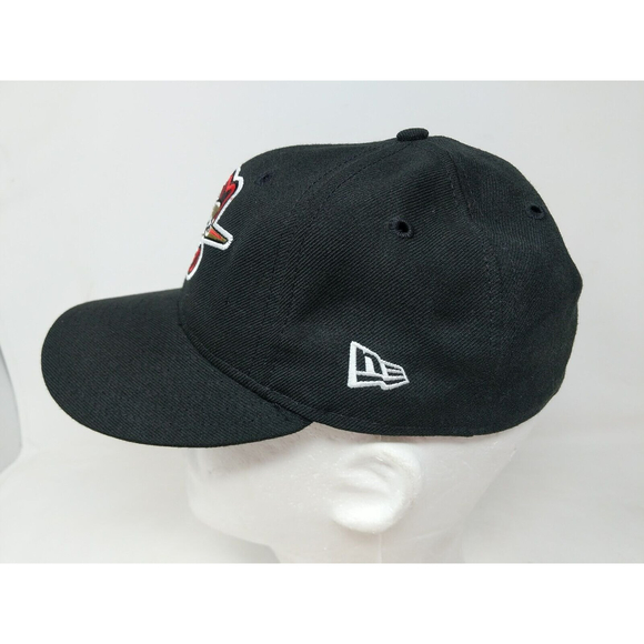 New Era Capital City Bombers Fitted Hap Cap Size 7 Small/Medium 90s USA Made VTG - Picture 3 of 8